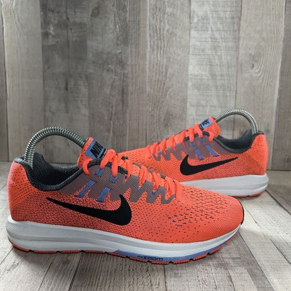 Nike Womens Air Zoom Structure 20 Running Shoes Sneaker Orange Size 7 849577-600 - Picture 3 of 15